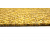 Tapis jaune moutarde rectangulaire plat Etica