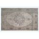 Tapis vintage plat argenté pour intérieur Meda