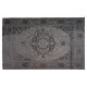 Tapis vintage plat gris pour intérieur Meda