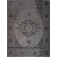 Tapis vintage plat gris pour intérieur Meda