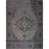 Tapis vintage plat gris pour intérieur Meda