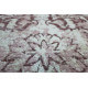 Tapis vintage plat rose pour intérieur Meda