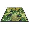 Tapis extérieur et intérieur floral vert Botanica