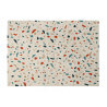 Tapis moderne multicolore en coton Terrazzo Lorena Canals