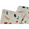 Tapis moderne multicolore en coton Terrazzo Lorena Canals