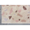 Tapis moderne beige en coton Terrazzo Lorena Canals