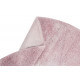 Tapis rond pour enfant lavable en machine rose et beige Tie-Dye Lorena Canals