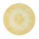 Tapis rond pour enfant lavable en machine jaune Tie-Dye Lorena Canals