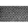 Tapis en laine de Nouvelle-Zélande design noir Mic-Mac Angelo