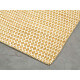 Tapis en laine de Nouvelle-Zélande design jaune Mic-Mac Angelo