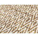 Tapis en laine de Nouvelle-Zélande design ocre Mic-Mac Angelo