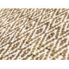 Tapis en laine de Nouvelle-Zélande design ocre Mic-Mac Angelo