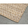 Tapis en laine de Nouvelle-Zélande design ocre Mic-Mac Angelo