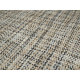 Tapis plat en laine tissé main beige et ardoise style vintage Morrison Angelo