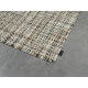 Tapis plat en laine tissé main beige et ardoise style vintage Morrison Angelo