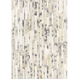 Tapis plat en peau de vache Star Angelo
