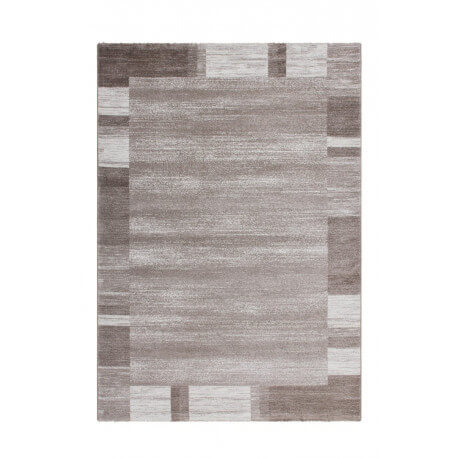 Tapis contemporain beige en polypropylène Durham