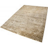 Tapis vintage beige géométrique en polyester doux Vintage Tiles