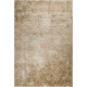 Tapis vintage beige géométrique en polyester doux Vintage Tiles