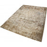 Tapis en polyester doux sable vintage Baroque Vintage