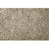 Tapis en polyester doux argenté vintage Baroque Vintage