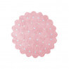 Tapis enfant rond rose Galletita Lorena Canals