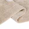 Tapis reversible en coton beige pour enfant Topos Lorena Canals