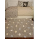 Tapis rectangulaire en coton bleu enfant Topos Lorena Canals