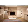 Tapis effet patchwork plat coloré Moods
