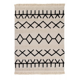 Tapis Lorena Canals beige lavable en machine Bereber Canvas
