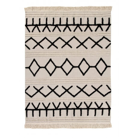 Tapis Lorena Canals beige lavable en machine Bereber Canvas