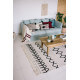 Tapis Lorena Canals beige lavable en machine Bereber Canvas