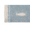 Tapis enfant bleu océan lavable en machine Ocean Shore Lorena Canals