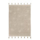 Tapis enfant beige fait main en coton Hippy Stars Lorena Canals