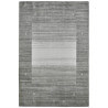 Tapis viscose et laine ethnique taupe Rush