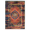 Tapis multicolore vintage rectangle Rave