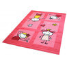 Tapis rose pour chambre de bébé Mila