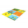 Tapis jaune pour chambre enfant Cuicui