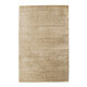 Tapis doux shaggy uni beige pour salon Glitter