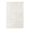 Tapis doux shaggy uni blanc pour salon Glitter