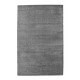 Tapis doux shaggy uni gris pour salon Glitter