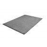 Tapis doux shaggy uni gris pour salon Glitter