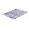 Tapis design rayé gris doiux pour salon Visio