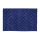 Tapis en coton rectangle bleu Earth Lorena Canals