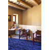 Tapis en coton rectangle bleu Earth Lorena Canals