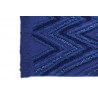 Tapis en coton rectangle bleu Earth Lorena Canals