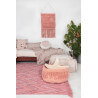 Tapis en coton rectangle rose Earth Lorena Canals