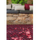 Tapis en coton rectangle rouge Earth Lorena Canals