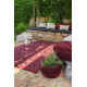 Tapis en coton rectangle rouge Earth Lorena Canals