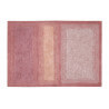 Tapis Lorena Canals en coton rose Water